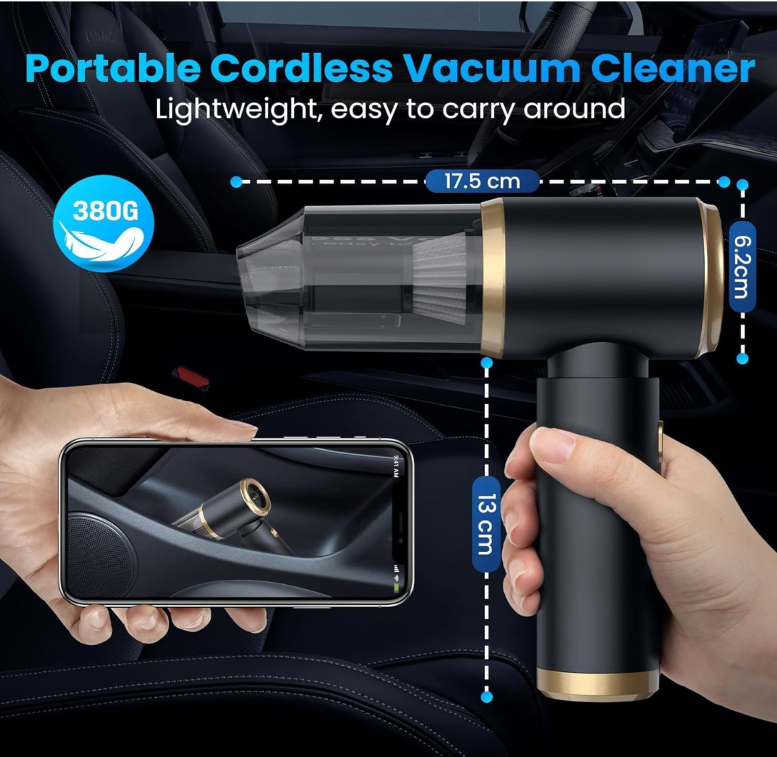 Wireless Mini Car Vacuum